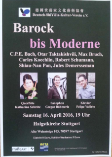 Veranstaltung Barock bis Moderne